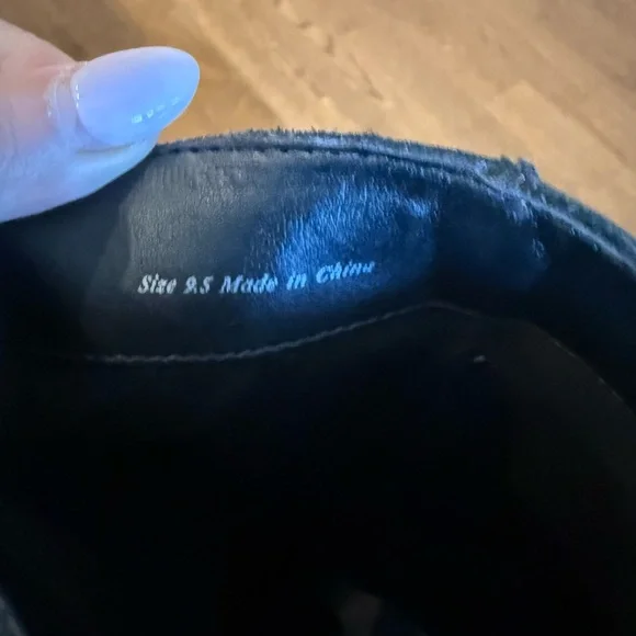 Dolce Vita Black Leather Boots - Picture 7 of 8